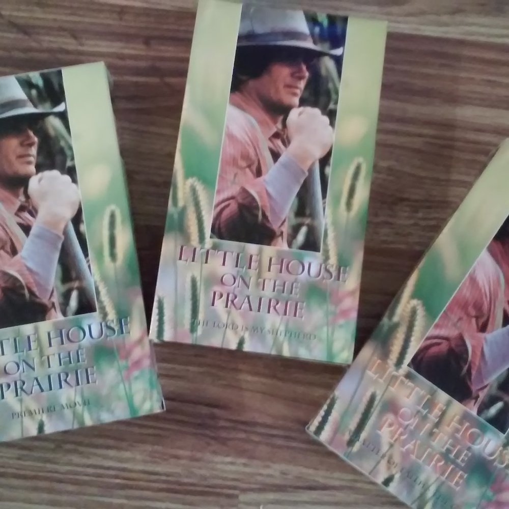 3 Collectables Little House On The Prairie VHS NEVER PLAYED Perfect Condition